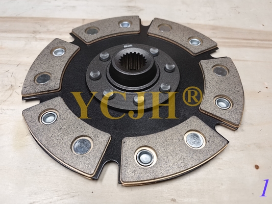 OEM قرص الاحتكاك / صفيحة الاحتكاك السيراميكية 190mm 20T السيراميكية للجرار YCJH المزود