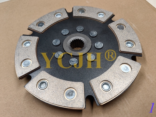 OEM قرص الاحتكاك / صفيحة الاحتكاك السيراميكية 190mm 20T السيراميكية للجرار YCJH المزود