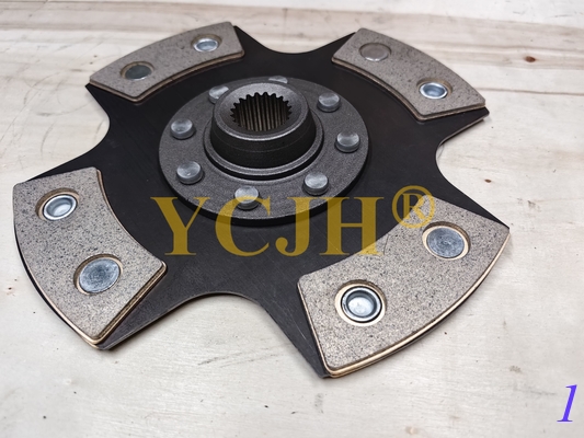 OEM قرص الاحتكاك / صفيحة الاحتكاك السيراميكية 190mm 20T السيراميكية للجرار YCJH المزود