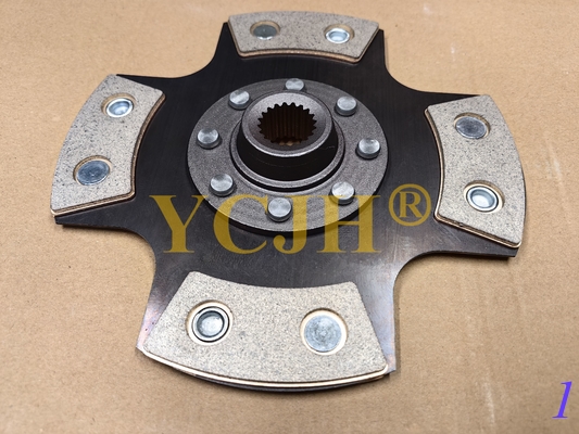 OEM قرص الاحتكاك / صفيحة الاحتكاك السيراميكية 190mm 20T السيراميكية للجرار YCJH المزود