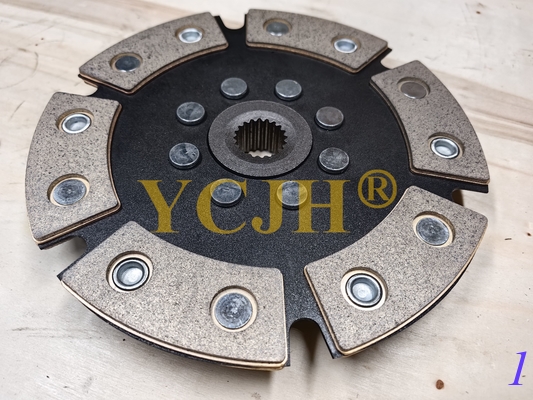 OEM قرص الاحتكاك / صفيحة الاحتكاك السيراميكية 190mm 20T السيراميكية للجرار YCJH المزود